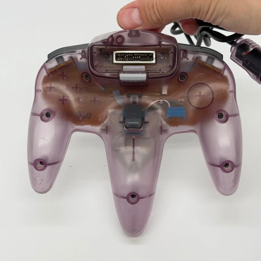 Nintendo 64 N64 Controller Atomic Purple Translucent Funtastic Series NUS-005